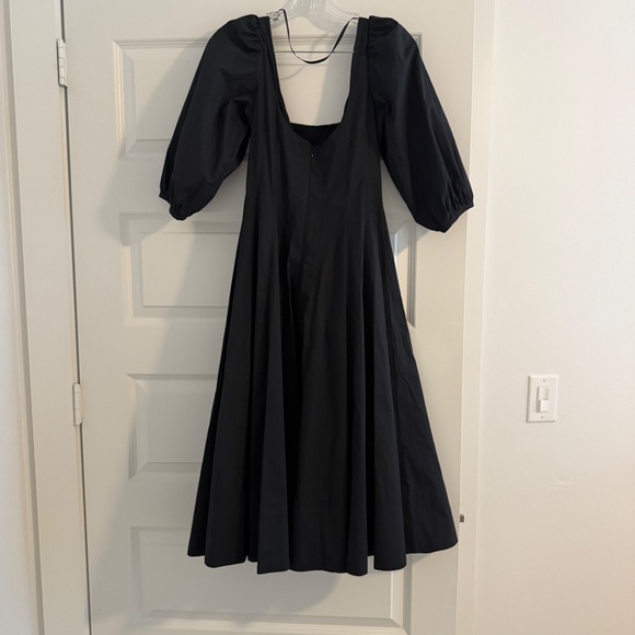 STAUD Black Midi Dress - Picture 3 of 4
